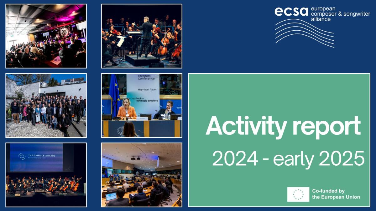 2024 - early 2025 ECSA Activity Report